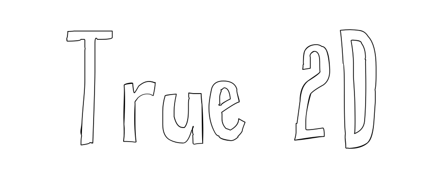 True 2D