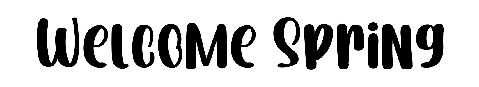 Welcome Spring