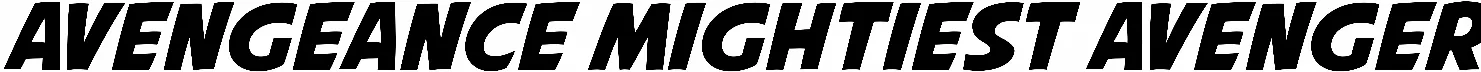 Avengeance Mightiest Avenger