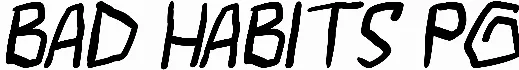 Bad Habits PG