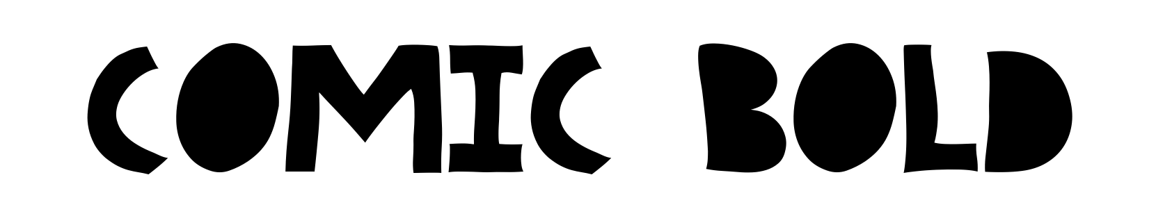 Comic Bold