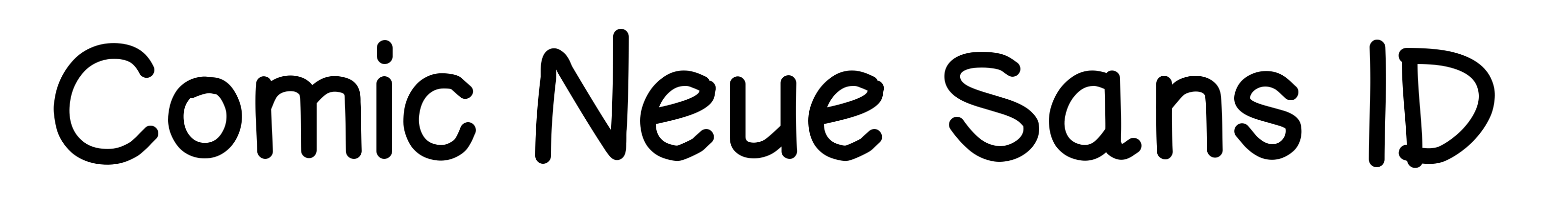 Comic Neue Sans ID