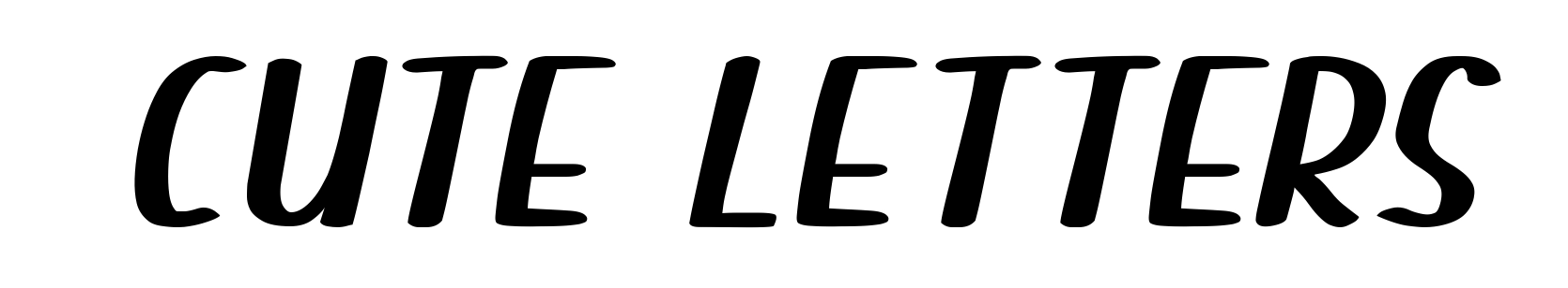 Cute Letters