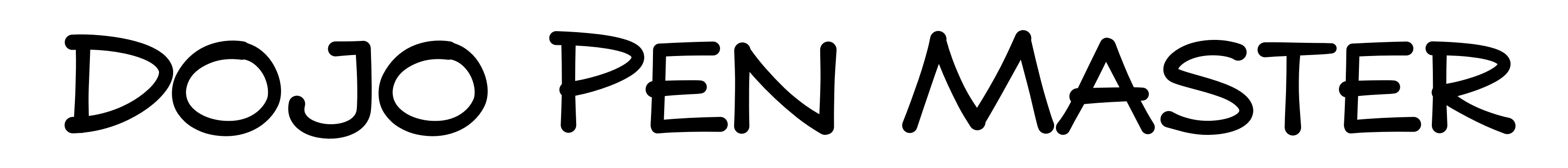 Dojo Pen Master