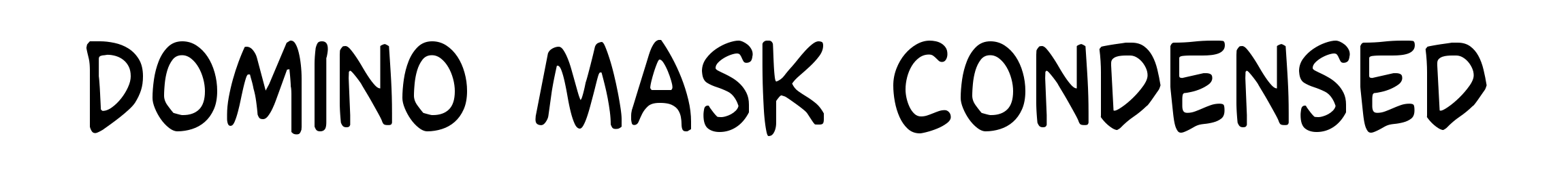 Domino Mask Condensed