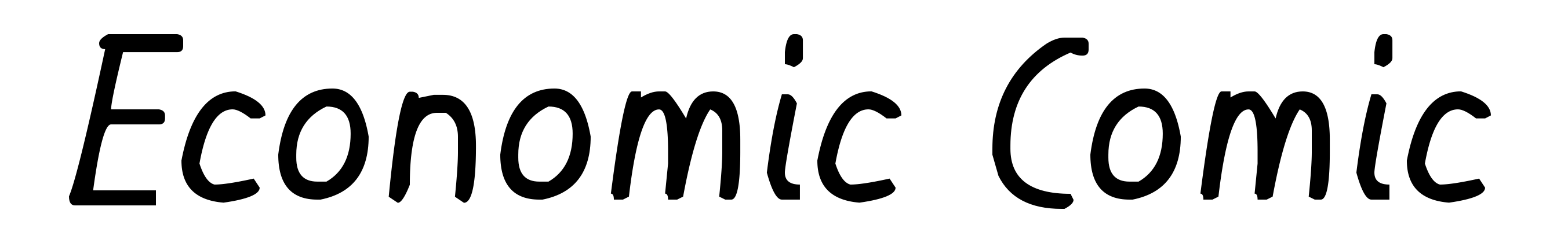 Economic Comic