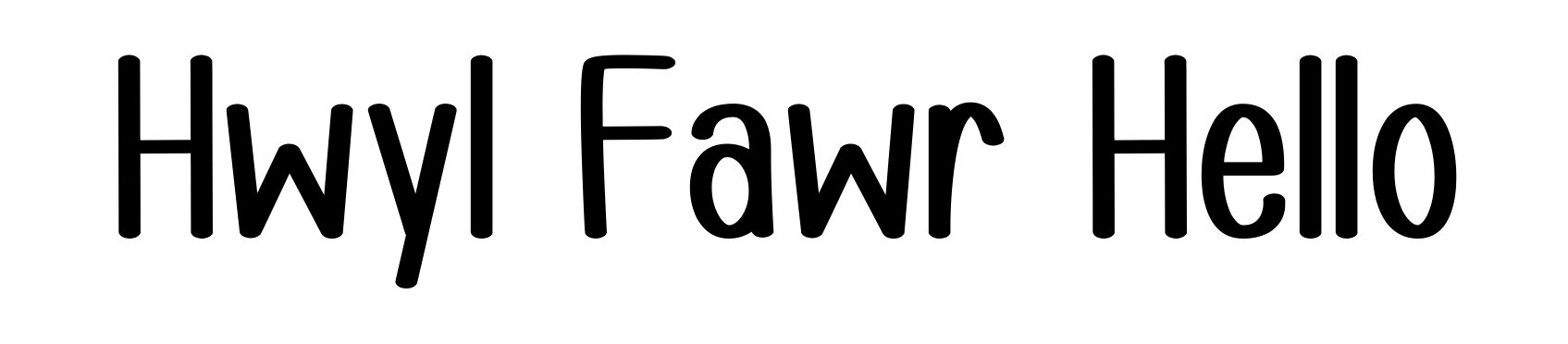 Hwyl Fawr Hello