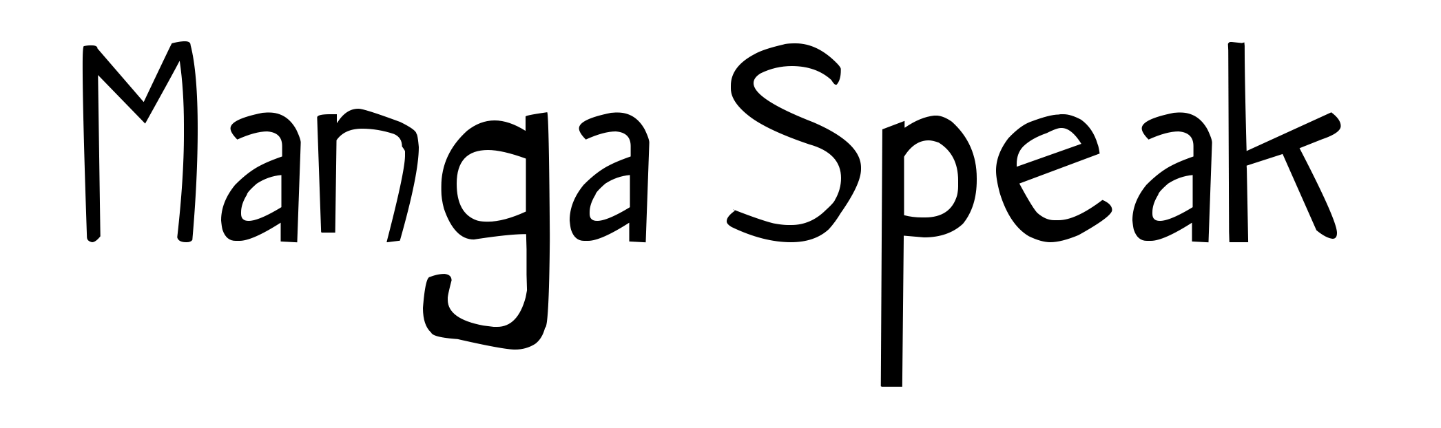 Manga Speak