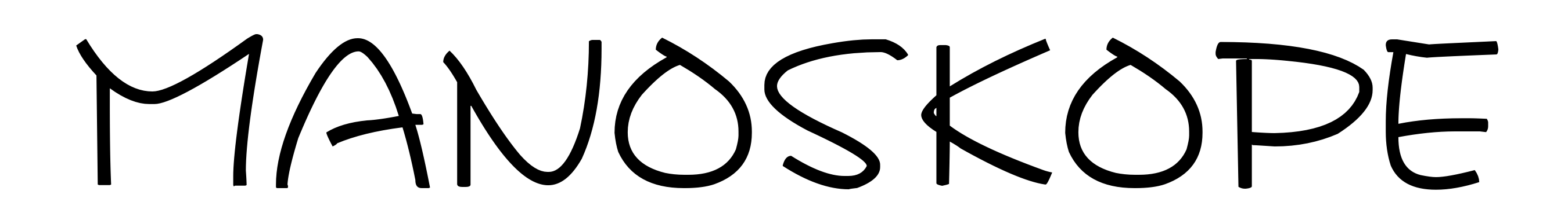 Manoskope
