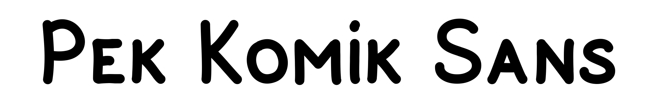 Pek Komik Sans