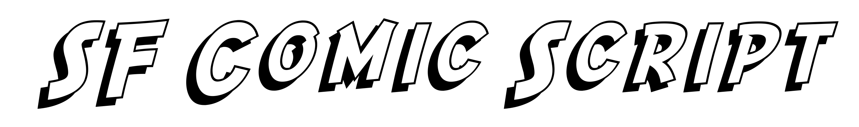SF Comic Script