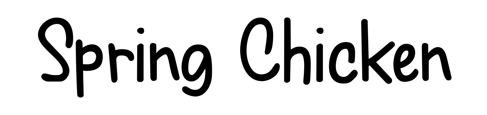 Spring Chicken