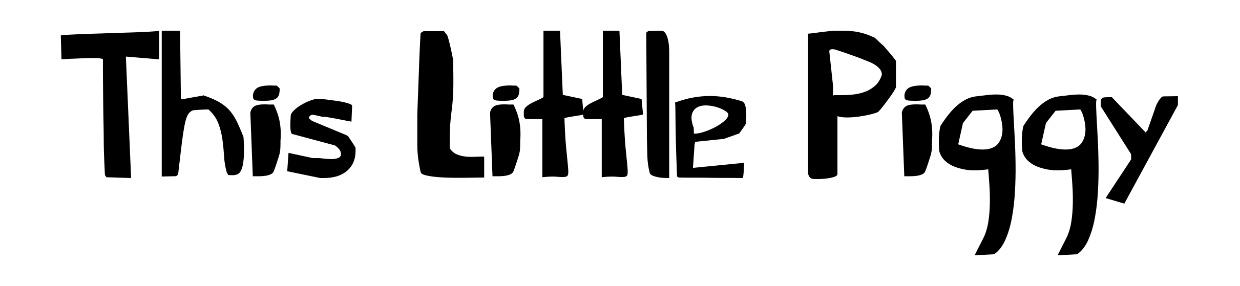 This Little Piggy