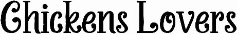 Chickens Lovers