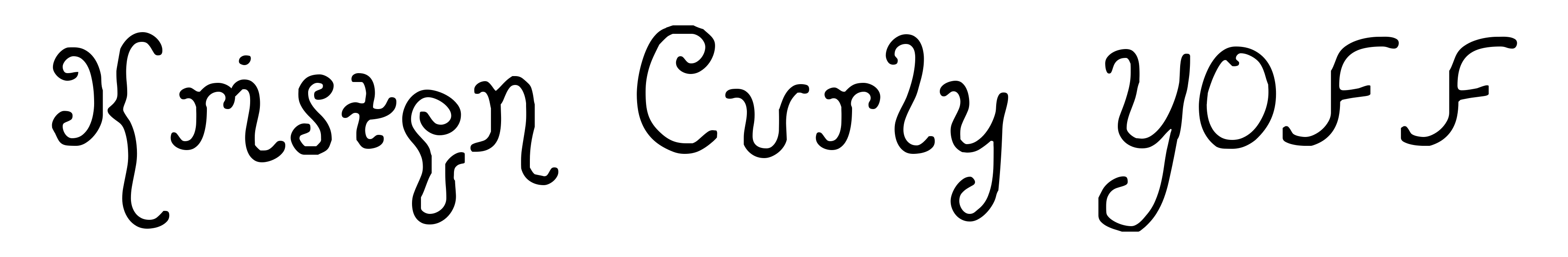 Kristen Curly YOFF
