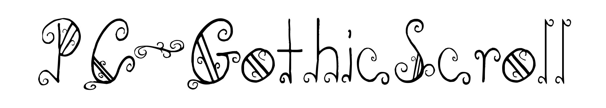 PC-GothicScroll