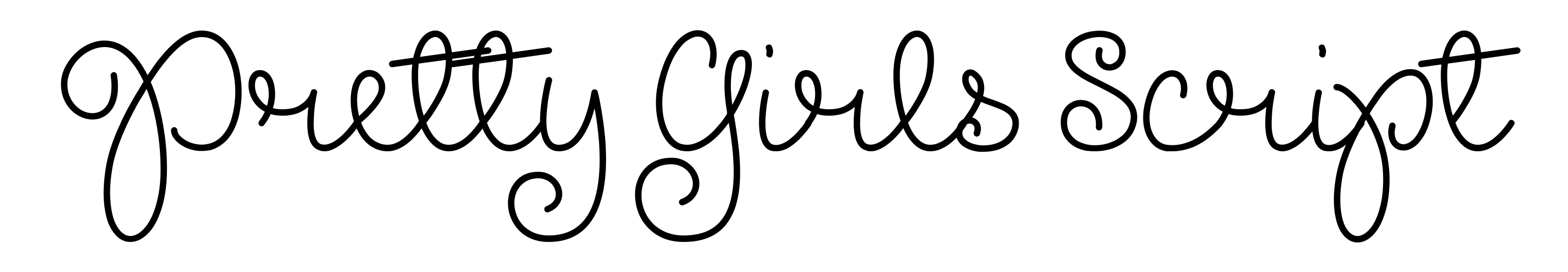 Pretty Girls Script
