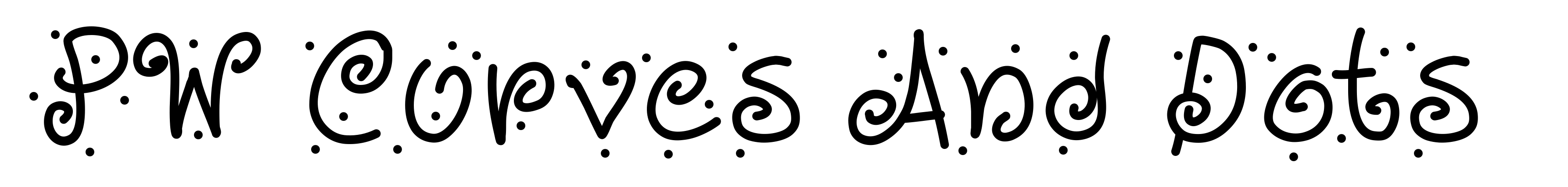 PW Curves And Dots