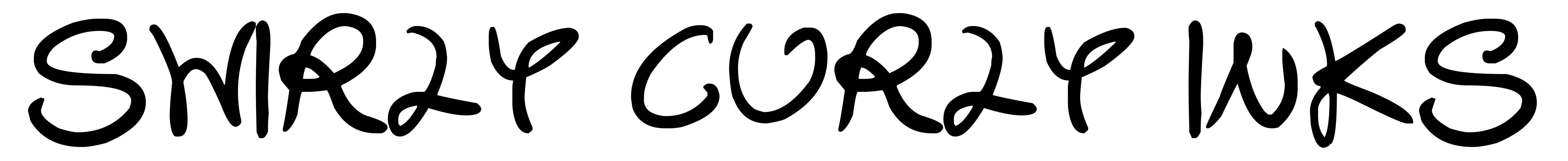 Swirly Curly Inks