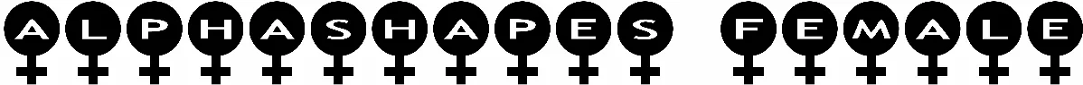 AlphaShapes female