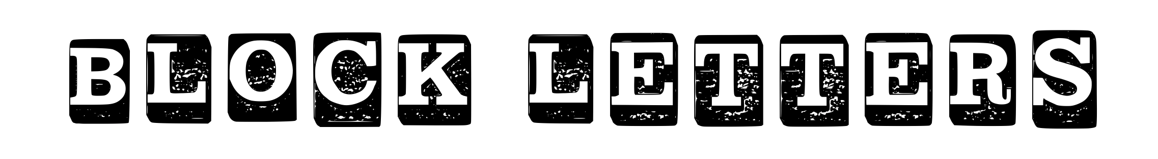 Block Letters