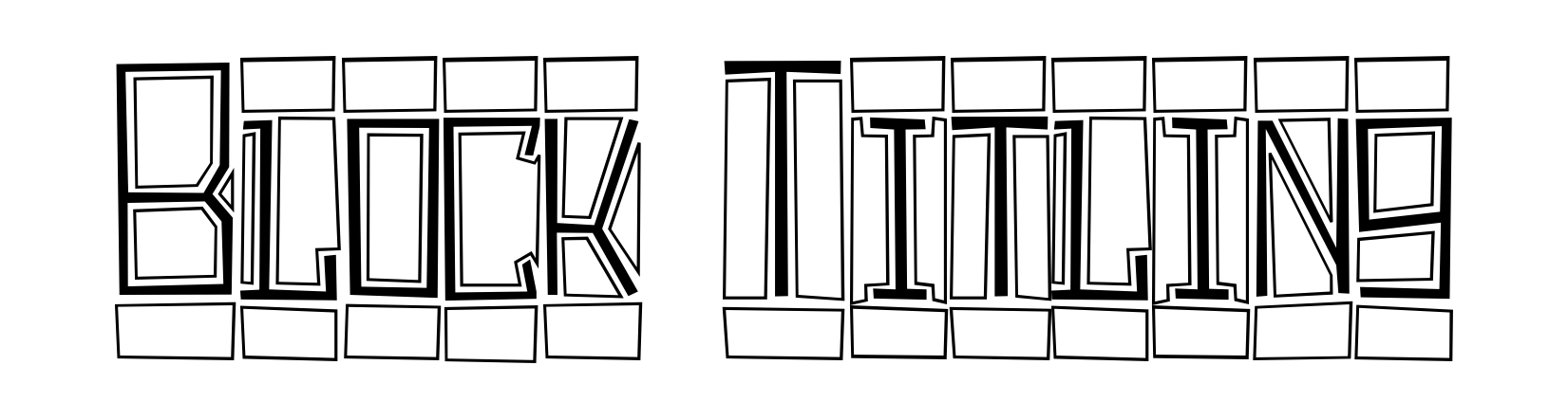 Block Titling