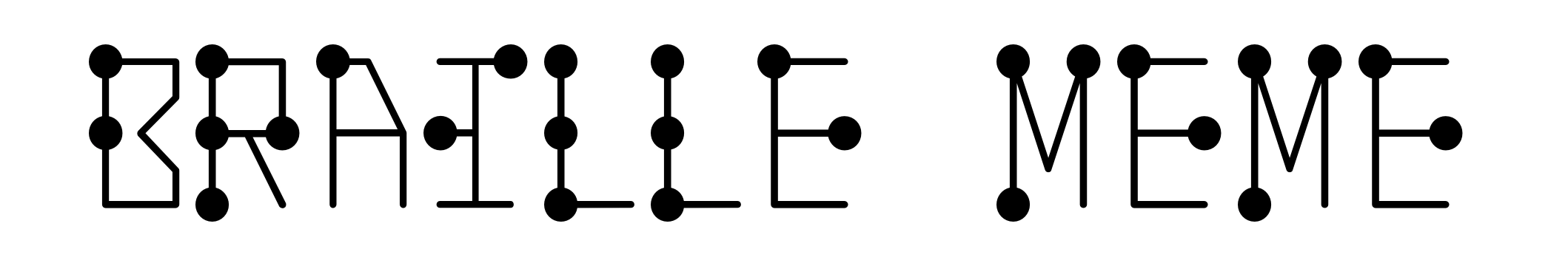 Braille Meme