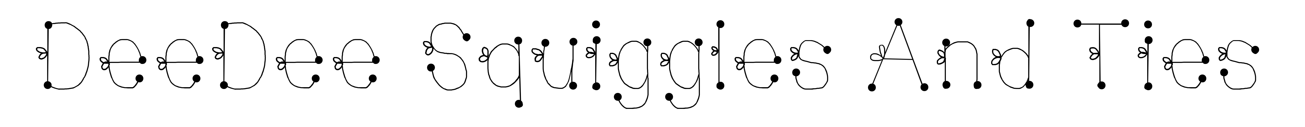 DeeDee Squiggles And Ties