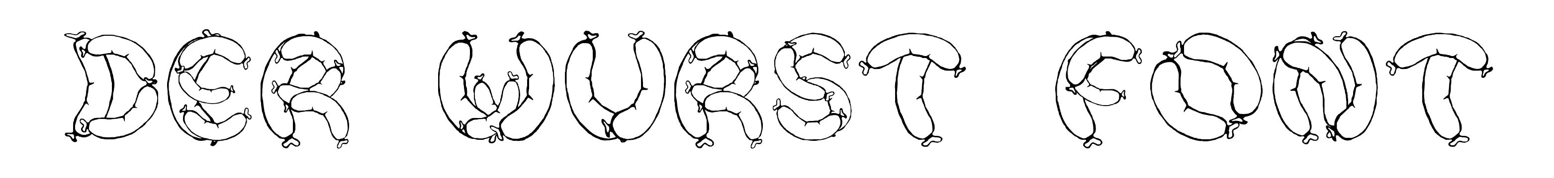 Der Wurst Font