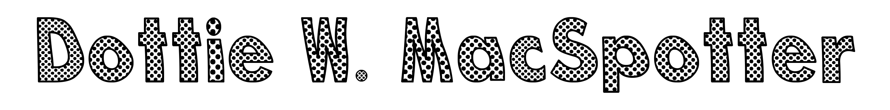 Dottie W. MacSpotter