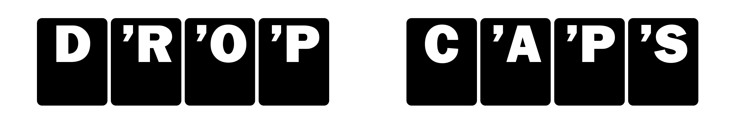 Drop Caps