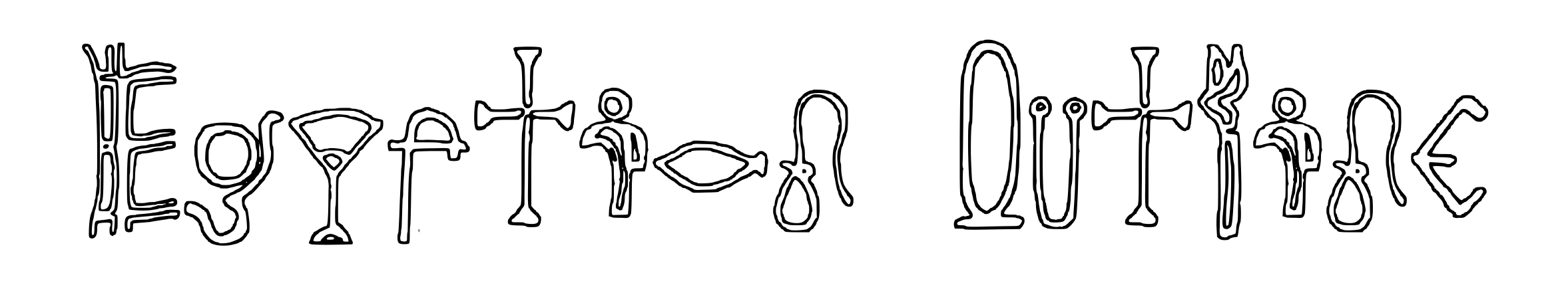 Egyptian Outline