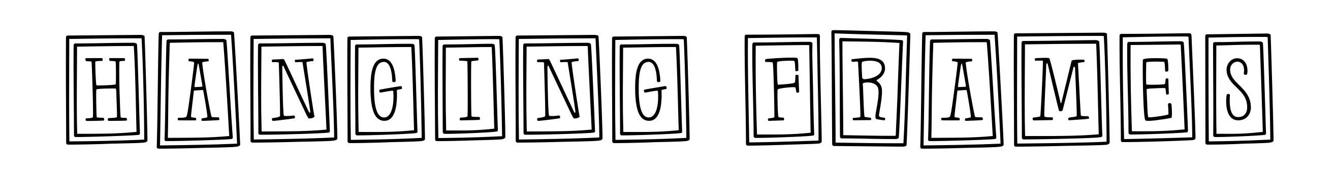 Hanging Frames