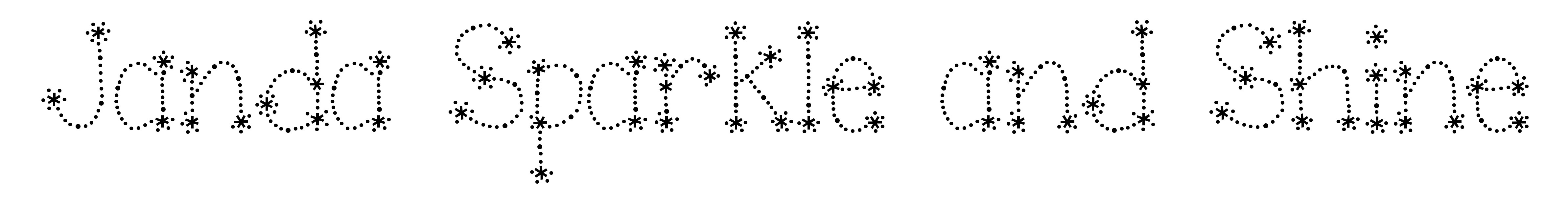 Janda Sparkle and Shine