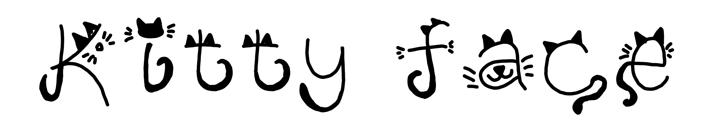 Kitty face