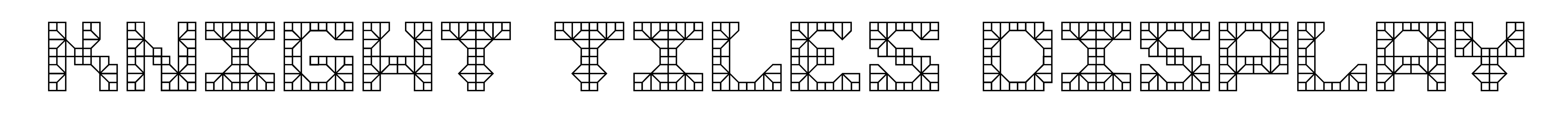Knight Tiles Display