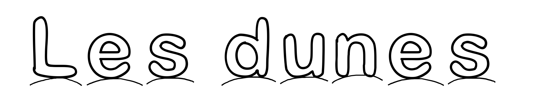 Les dunes