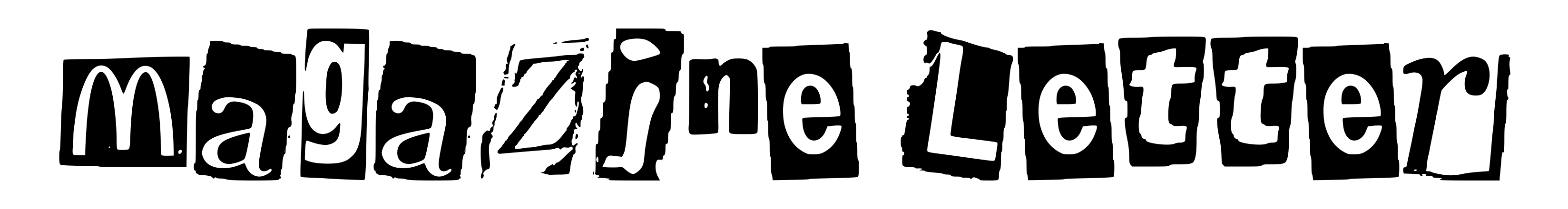Magazine Letter