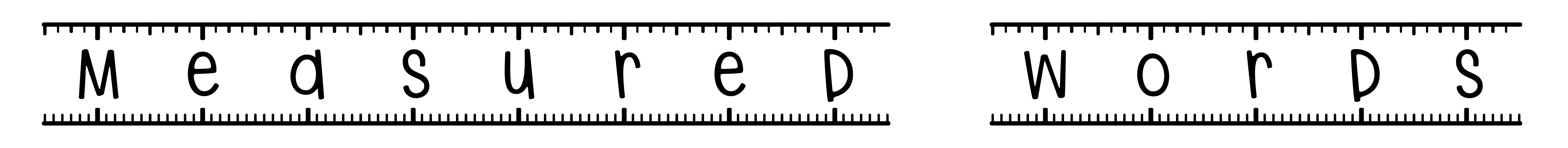 Measured Words
