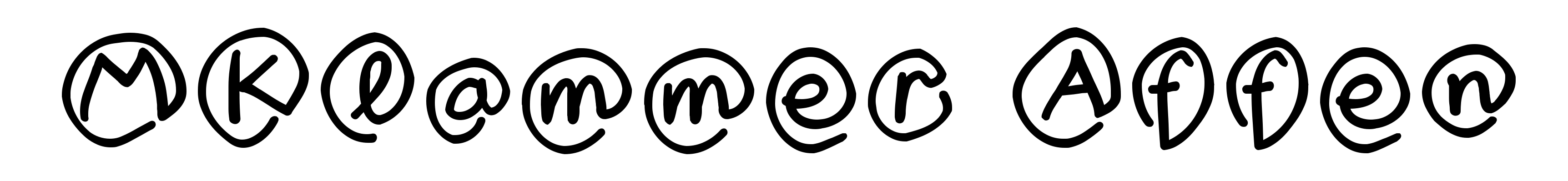 MKlammer Affen