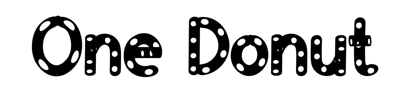 One Donut