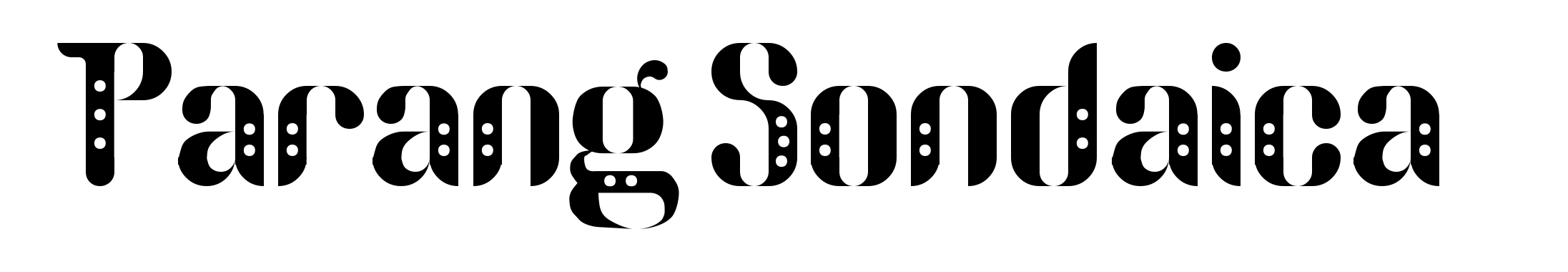 Parang Sondaica