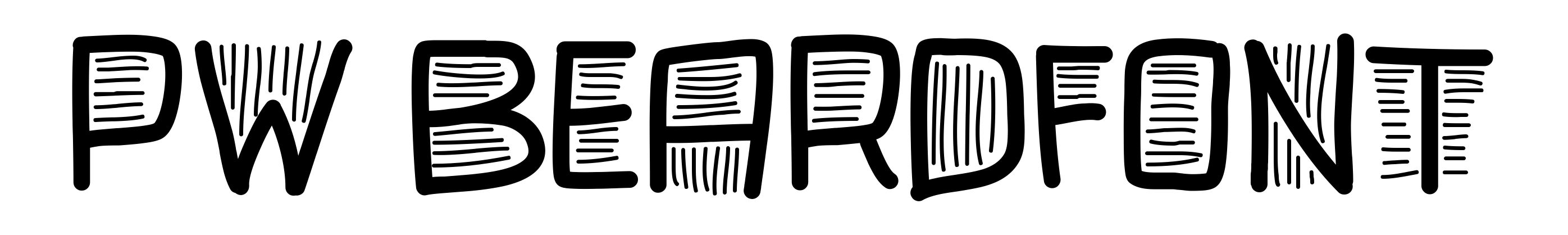 PW Beardfont