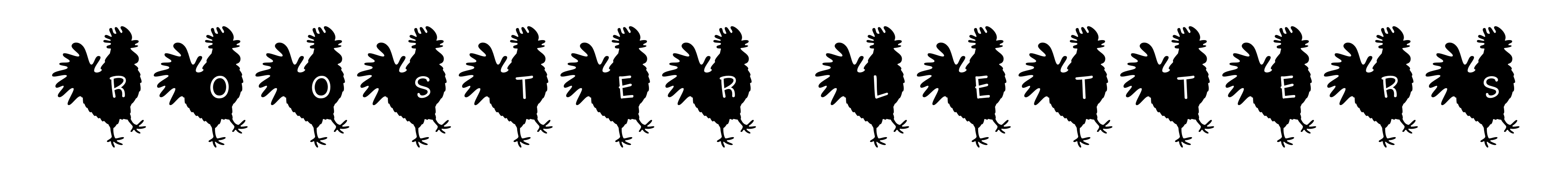 Rooster Letters