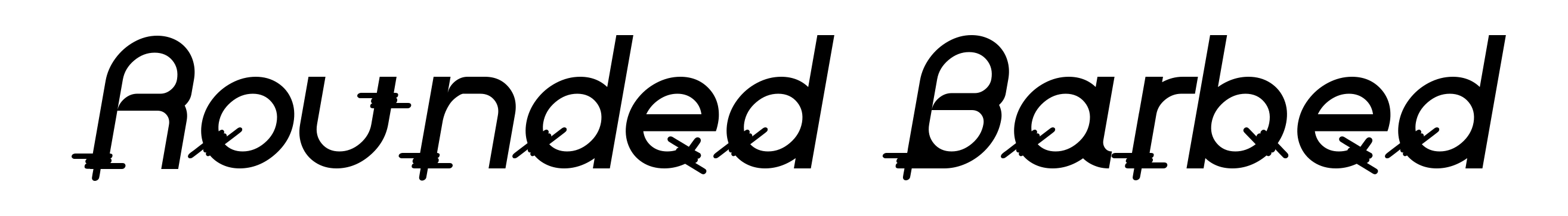 Rounded Barbed