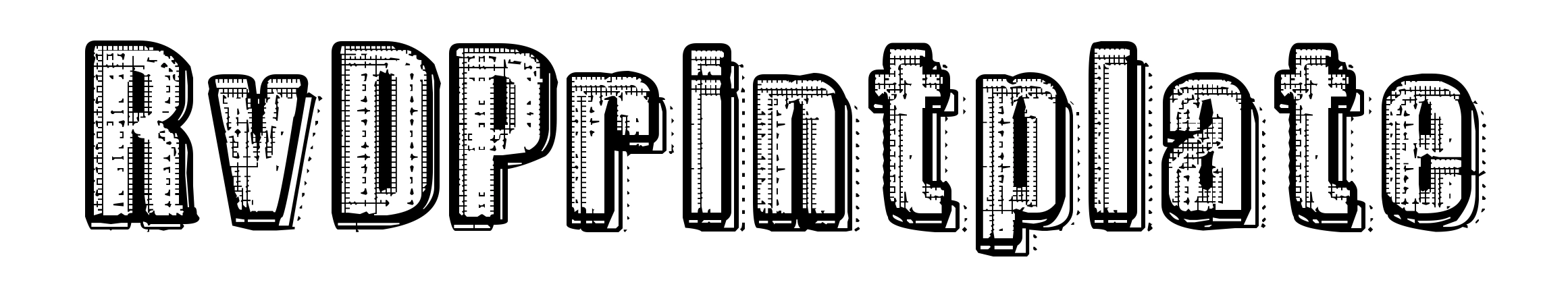 RvD Printplate