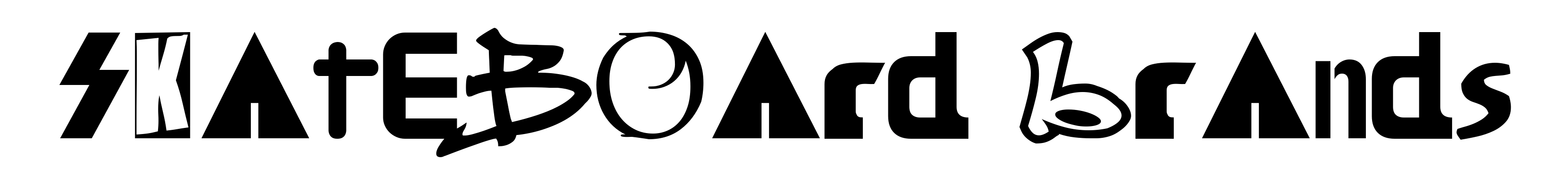 Skateboard Brands