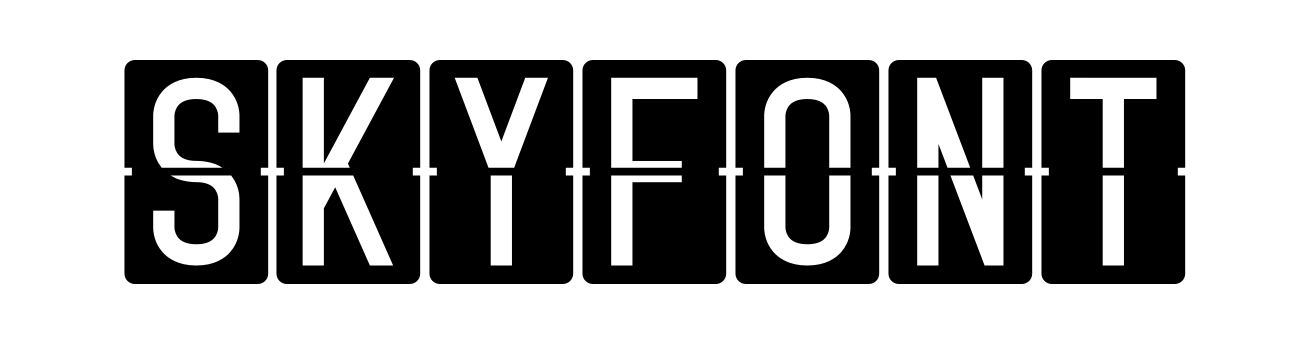 Skyfont