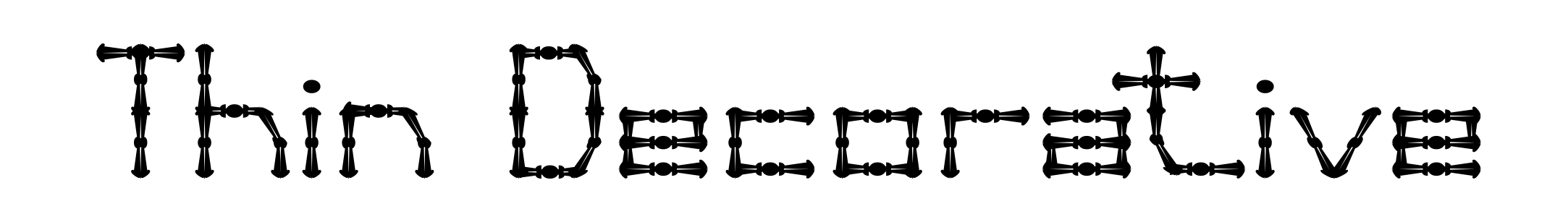 Thin Decorative