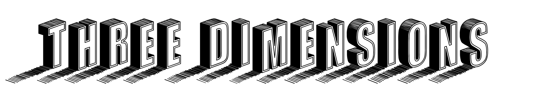 Three Dimensions
